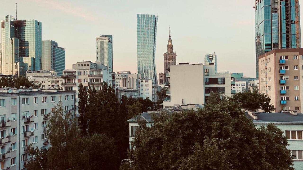Centrum Panorama Studio Warsawa Bagian luar foto